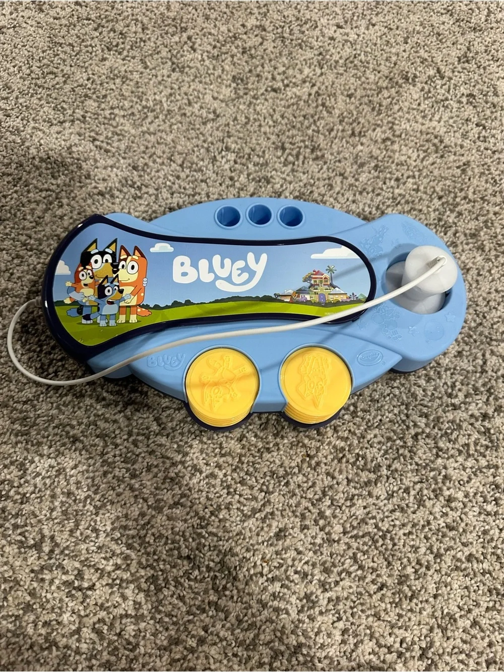 Bluey paint toy